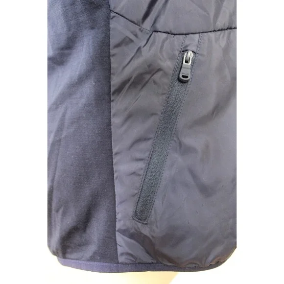 RLX Ralph Lauren M Blue Full Zip Quilted CoolWool World Series 2021 Jacket
